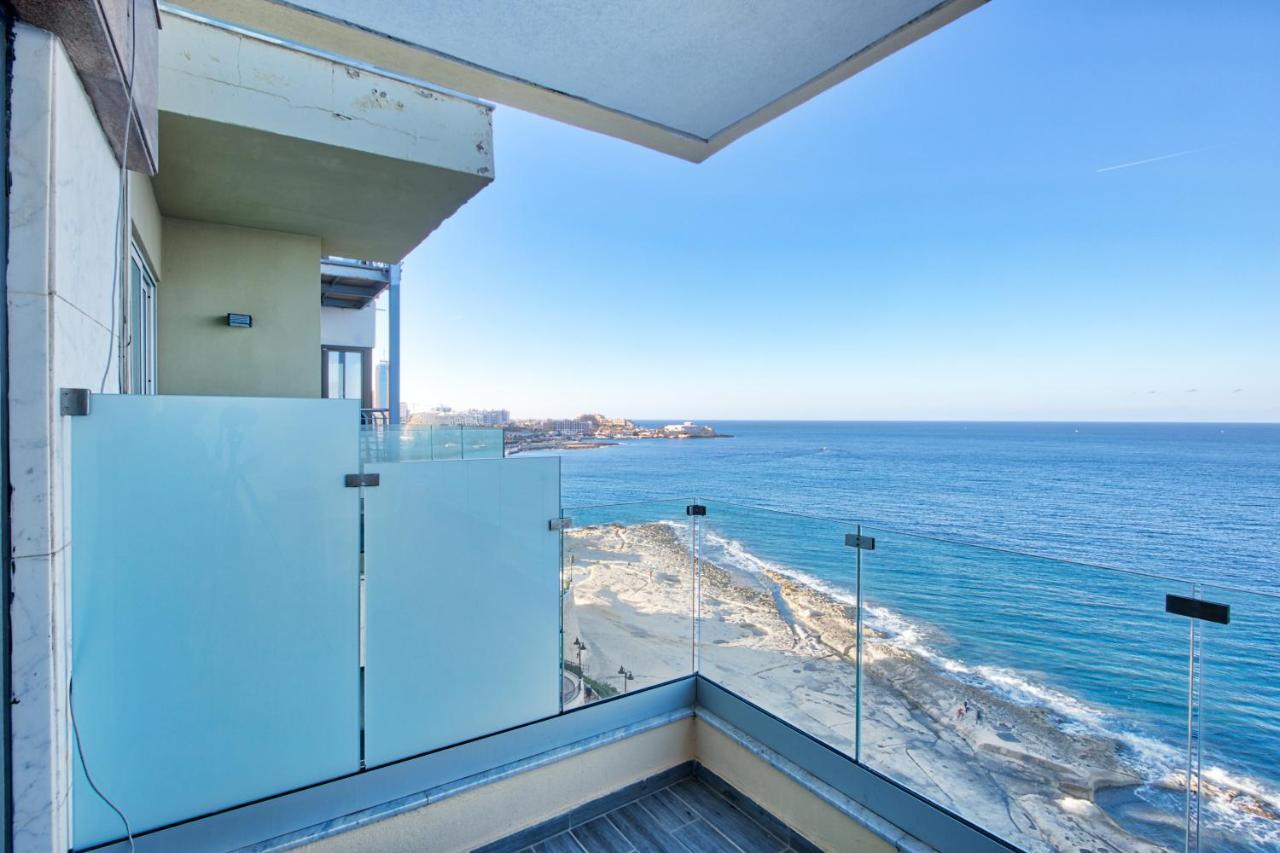 Seafront Sliema Apartment With Balcony & Sea Views By Jl Экстерьер фото