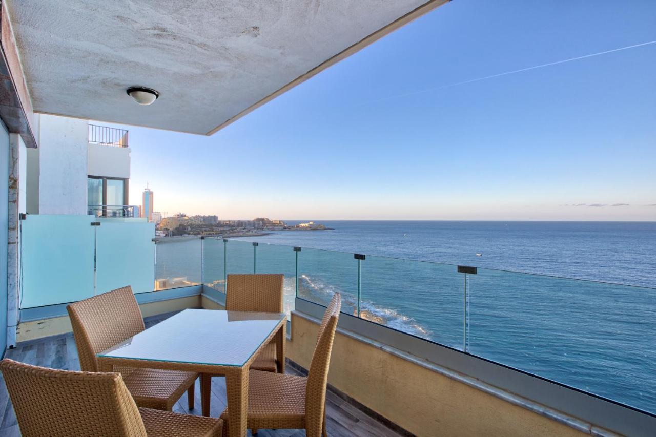 Seafront Sliema Apartment With Balcony & Sea Views By Jl Экстерьер фото
