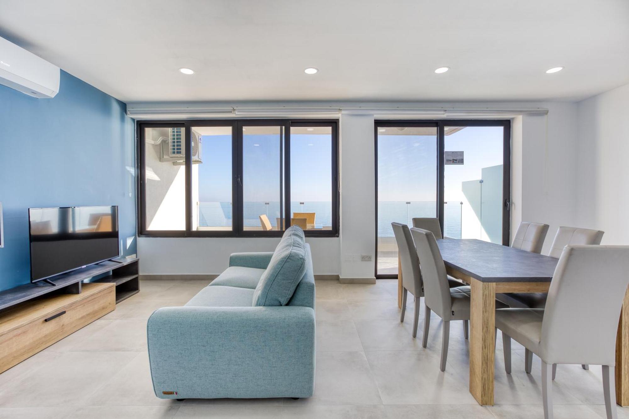 Seafront Sliema Apartment With Balcony & Sea Views By Jl Экстерьер фото